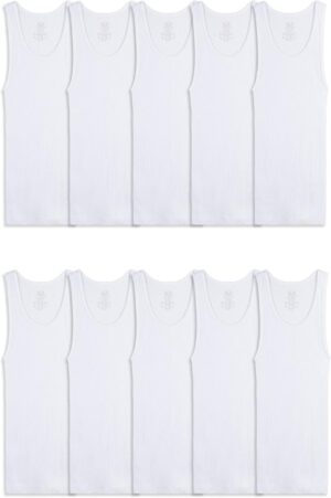 Fruit of the Loom Boys’ Cotton White T Shirt