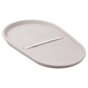 Squishy Changing Mat – Baby Changing Diaper Pad, Wipeable Easy-to-Clean Nappy Station, Warm-to-Touch Surface, Non-Slip Base, No Covers Needed – Taupe