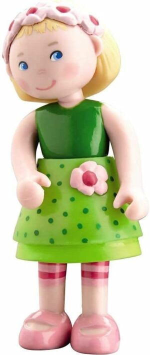 HABA Little Friends Mali – 4″ Dollhouse Toy Figure with Blonde Hair & Headband