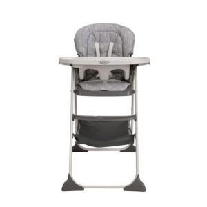 Graco Slim Snacker High Chair, Ultra Compact High Chair, Whisk