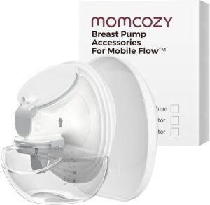 Momcozy Original Replacement Accessories for Upgraded Mobile Flow | Upgraded M9,Original Upgraded M9 Breastfeeding Parts,Full Set Parts,1 Pack