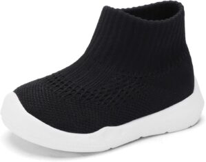 Engtoy Baby Shoes Baby Sock Shoes Baby Walking Shoes Infant Non-Slip Breathable Slippers with Soft Rubber Sole Baby Boys Girls Slip On Sneakers