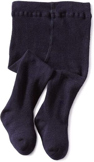 Jefferies Socks Baby-girls Infant Seamless Organic Cotton Tights