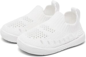 MORENDL Baby Shoes Toddler Walking Sock Shoes Non-Slip Breathable Boys & Girls Sneakers Infant Tennis Shoes