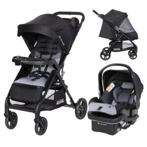 Baby Trend Passport® Carriage Stroller Travel System with EZ-Lift™ Infant Car Seat, Dash Black