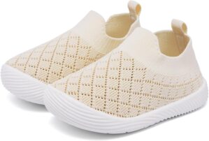 MORENDL Baby Shoes Toddler Walking Sock Shoes Non-Slip Breathable Boys & Girls Sneakers Infant Tennis Shoes