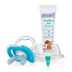 Dr. Talbot’s Soothing Gel for Sore Gums with Silicone Gum-EEZ Teether – 2-Piece Set