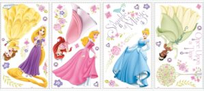 Disney Princess Glow Peel and Stick Wall Decals by RoomMates, RMK1903SCS