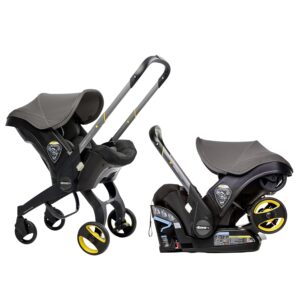 Doona Car Seat & Stroller, Greyhound – All-in-One Travel System