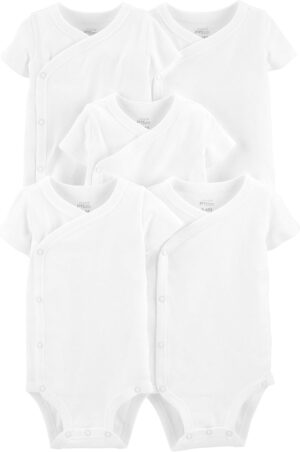 Simple Joys by Carter’s unisex-baby 5-pack Side Snap Short-sleeve Bodysuit