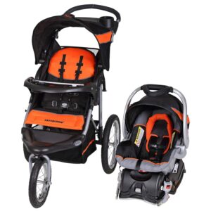 Baby Trend Expedition® Jogger Travel System with EZ Flex-Loc® Infant Car Seat, Millenium Orange