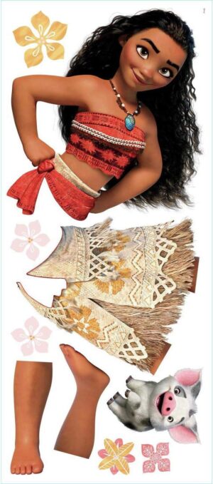 RoomMates Disney Moana Giant Peel and Stick Wall Decals by RoomMates, RMK3383GM
