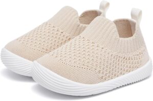 MORENDL Baby Shoes Toddler Walking Sock Shoes Non-Slip Breathable Boys & Girls Sneakers Infant Tennis Shoes