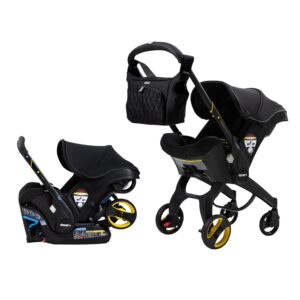 Doona Car Seat & Stroller, Midnight Edition – All-in-One Travel System