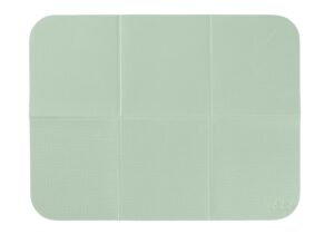 Ubbi On-The-Go Diaper Changing Mat, Baby Portable Changing Mat, Baby Traveling Accessories, Sage