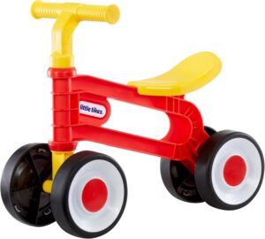 Little Tikes Scoot n Steer Indoor Outdoor Ride-On Scoot No Pedal for Preschool Kids Toddlers Children to Develop Motor Skills, Boys Girls Age 1-3