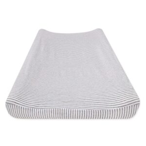Burt’s Bees Baby – Changing Pad Cover, 100% Organic Jersey Cotton Changing Pad Liner for Standard 16 x 32 Inch Changing Mats