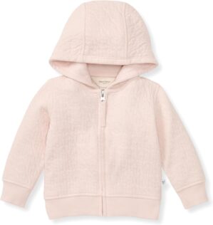 Burt’s Bees Baby Unisex Baby Organic Cotton Zip-Up Hooded Jacket