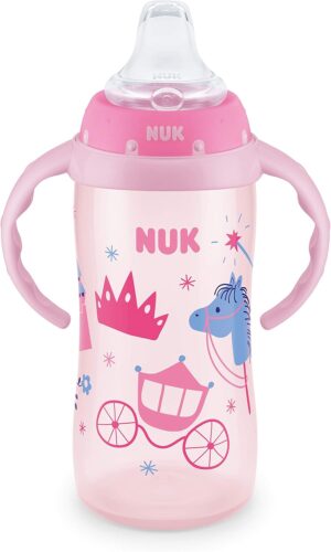 NUK Plastic Learner Cup, Kingdom, Flowers,10 Ounce