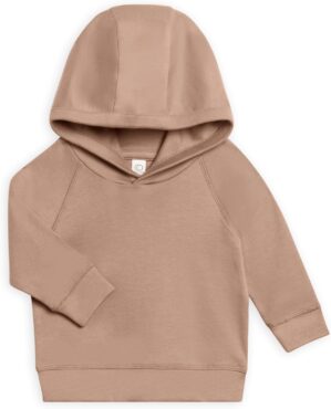 Colored Organics – Organic Cotton Long Sleeve Baby & Toddler Hoodie Pullover Shirt – Boy & Girl Clothing