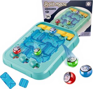 Brain Maze Puzzle Game – Montessori Educational Toy for Kids, Puzzle Balls for Kids, Safe Non-Toxic Material, Ideal Gift for Boys & Girls 3+