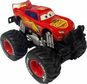 12 Styles Movie Cars 3 Black Storm Jackson McQueen Curz Mater Giant Wheels Cars 1：55 Diecast Vehicles Toys Set Children Car Toy (Lightning McQueen)