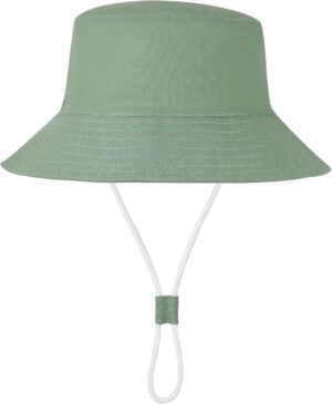 Baby Sun Hat UPF 50+ Sun Protective Toddler Bucket Hat Summer Kids Beach Hats Wide Brim Outdoor Play Hat for Boys Girls