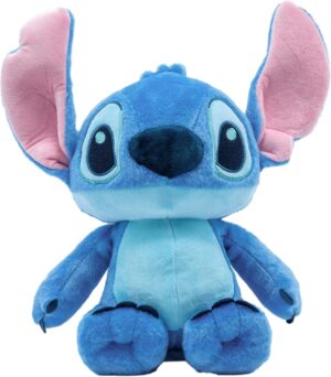 Disney Baby Lilo & Stitch Soft Huggable Stuffed Animal Cute Plush Toy for Toddler Boys and Girls, Gift for Kids, Blue Stitch 15 Inches