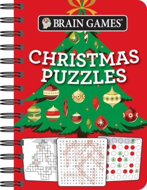 Brain Games – To Go – Christmas Puzzles (Christmas Tree Cover) (Volume 1)