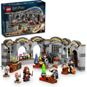 LEGO Harry Potter Hogwarts Castle: Potions Class Building Set, Harry Potter Toy for Boys & Girls, Age 8+ – Gift for Kids W/ 4 Minifigures – 76431