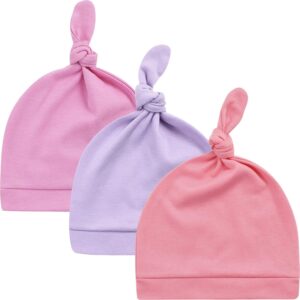 KiddyCare Newborn Baby Hospital Hat for Boy/Girl | Doctor Developed Baby Hats 0-6 Months, Baby Beanies for Infant Babies