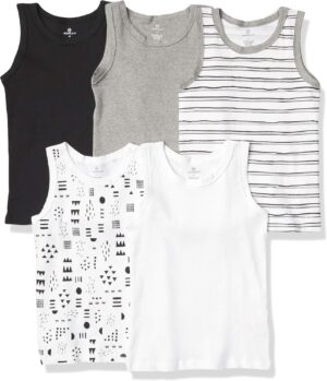 HonestBaby Multipack Long Sleeve T-shirts Tee 100% Organic Cotton Baby, Toddler, Kids, Boys, Girls