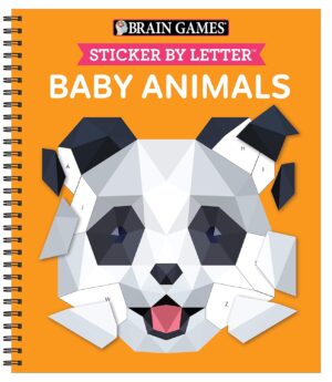 Brain Games – Sticker by Letter: Baby Animals