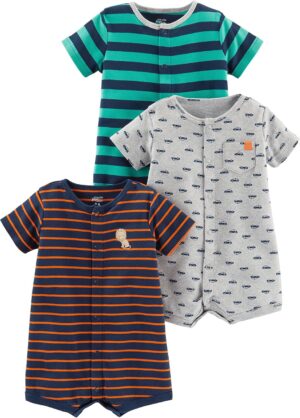 Simple Joys by Carter’s Baby 3-Pack Snap-up Rompers