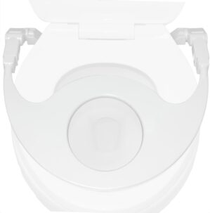 Toddler Toilet Seat Attachment for Kids (Boys & Girls) Bathroom Training; Accessories Fit Round, Elongated, Oval, and Oblong Seats