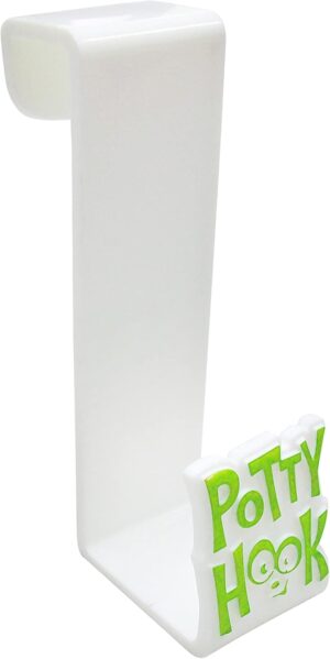 Ginsey Idea Factory Potty Hook/Storage Hook – Potty Training Storage, White (00577)