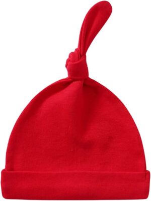 Newborn Hat and Mittens Soft Newborn Hats for Girls and Boys Set Cute Baby Girl Caps 0-6 Months