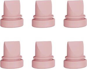 6pcs Duckbill Valves Compatible with Momcozy Mobile Flow M9, Mom Cozy M9 Replacement Accessories, M9 Breastfeeding Parts, Replace for Momomzy Valve