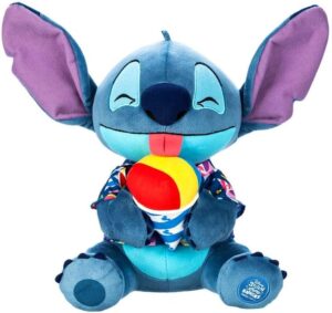 Disney Store Official Stitch Attacks Snacks Plush Collection Stitch Shaved Ice 12 Inch Detailed Plush Toy