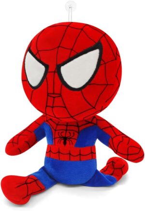 Genqiang Superhero Plush Toy, Hero Soft Plush, 11 inch Collectible Cuddly Cartoon Doll Stuffed with Cotton Feature Plush Superhero Toys Room Decorate Birthday Party
