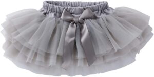Anbaby Baby Girls Soft Tutu Skirt Toddler Ruffled Pants Diaper Cover