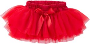 Anbaby Baby Girls Soft Tutu Skirt Toddler Ruffled Pants Diaper Cover