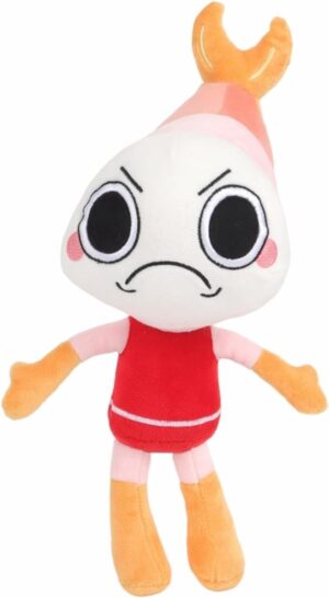 New Dandy’s World Plush, Dandy’s World Plushies Toy, Soft Stuffed Figure Doll Dandy S World Plush Doll Anime Plush Throw Pillow for Game Fans, Kids and Fans Gift(Shrimpo 15.7inch)