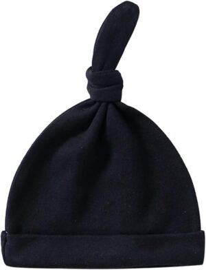 Newborn Hat and Mittens Soft Newborn Hats for Girls and Boys Set Cute Baby Girl Caps 0-6 Months