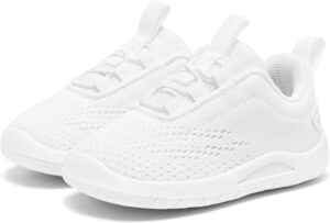 MORENDL Toddler Slip On Sneakers Baby Walking Shoes Non-Slip Breathable Boys & Girls Tennis Shoes Infant Running Shoes