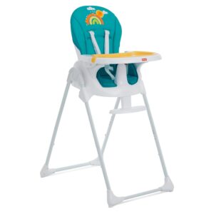 Fisher-Price by Dream On Me Tiny Bites High Chair, Seven Adjustable Height Positions Baby High Chair, Easy Quick Fold Travel High Chair, Lightweight Easy to Clean Portable High Chair