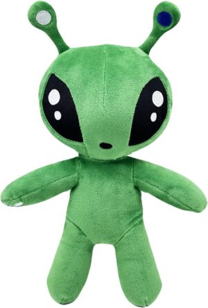 ITPZ Alien Plush Toy,Green Alien Plush Doll,Soft Alien Creature Pillow for Home Kids’Room Decor,Gift for Animation Fans and Doll Toys