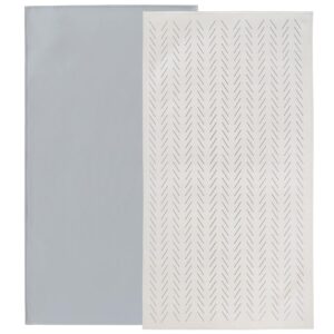 Owlowla Baby Diaper Changing Pad Portable Changing Mat Travel Changing Pad Liner for Baby and Small Toddler(Gray&Herringbone)