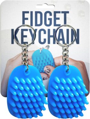 Hoglet Mini Keychain by Hedgehog Health – Soft, Smooth, Lightweight, and Silent Fidget for Stress Relief. Perfect Sensory Tool That is Tactile, Calming, Relaxing, and Ideal for Special Needs Children.