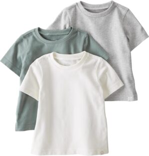 little planet by carter’s Baby 3-Pack Tops Made with Organic Cotton